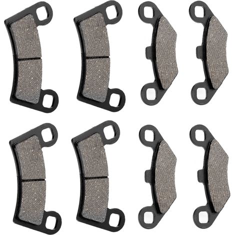 Eosnow Scheibenbremsbeläge, gute Härte, praktischer 8-teiliger Schuhersatz für die Reparatur von Polaris Razor RZR