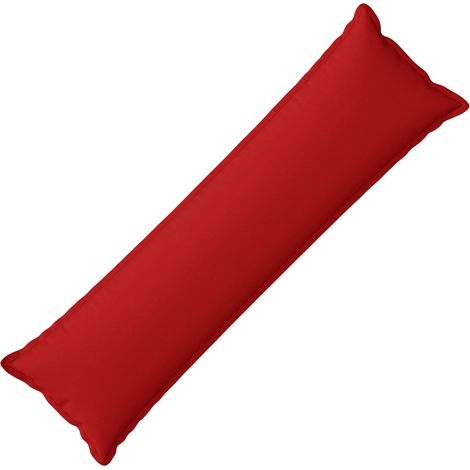 Kissenbezug HOUTEN Rot 40 x 145 cm Kunstleinen vidaXL (1/5)