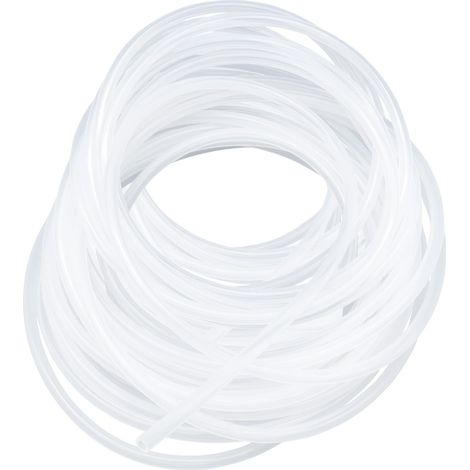 Tube en silicone transparent, taille 3,0 mm x 6,0 mm, longueur 7,2 m, épaisseur 1,5 mm, tuyau flexible en caoutchouc pour tuyaux d'air/eau (1/5)