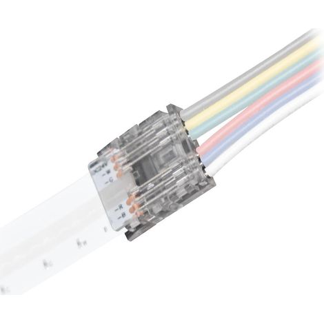 Strip Anschluss 12mm 6Pin für RGB+CCT COB LED-Streifen IP21 DC24V/3A