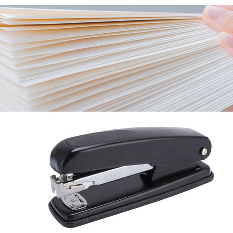 Agrafeuse autocollante 40 feuilles, agrafeuse à aiguille plate à pression unique (1/5)