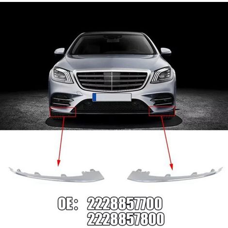 2228857800 ist anwendbar auf die rechte vordere Stoßstangenzierleiste der Mercedes-Benz S-Klasse W222. (1/4)