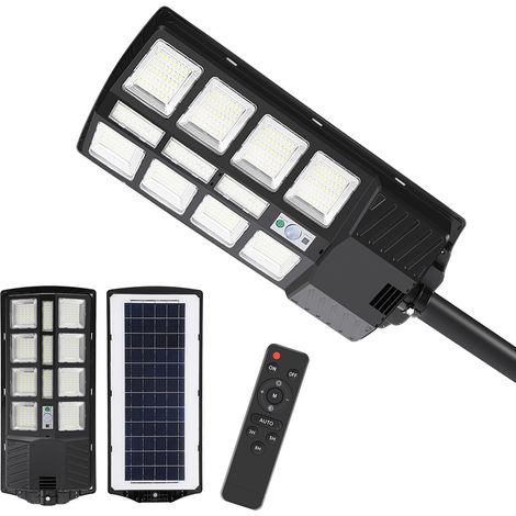 Randaco 400 LED Solarlampen für Außen Bewegungsmelder IP67 Solarleuchte Solarlampe 400w Wasserdichte Wandleuchte Garten Gartenleuchten Aussenleuchte