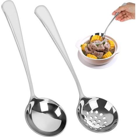 Suppenkelle und Saucenkelle – 20 cm – Löffel – Suppenkelle (1/5)