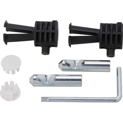 Fixation spéciale cachée pour WC mural et bidet – Installation discrète et sécurisée – Pour matériaux modernes – Fischer WB9N