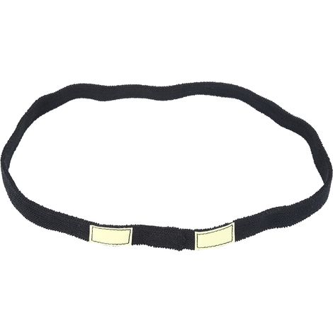 Bande de casque réfléchissante camouflage pour casque militaire M1 M88 MICH (noire) (1/5)