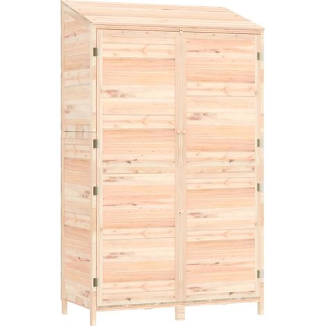 Gartenhaus 102x52x174,5 cm aus massivem Fichtenholz