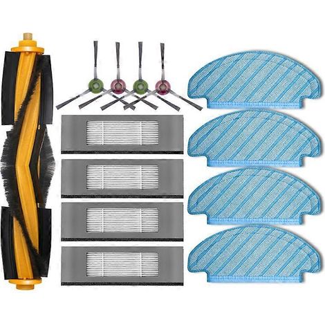 Zubehör und Ersatzteile für N8 / N8+ / N8 Pro+ / N8 Pro+ Plus: Hauptbürste, HEPA-Filter, Reinigungstuch (1/5)