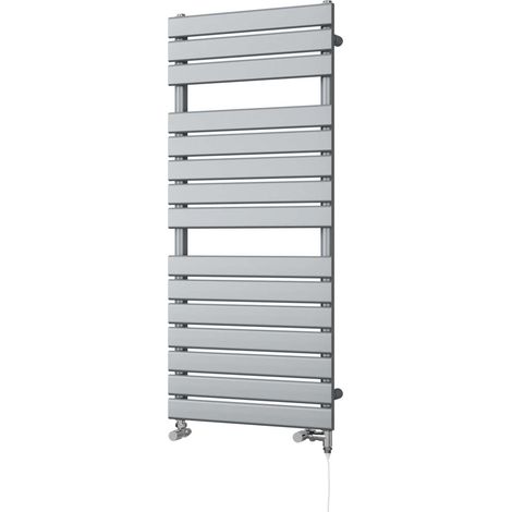 Typhoon - Silver Dual Fuel Towel Rail H1156mm x W500mm Standard (1/3)