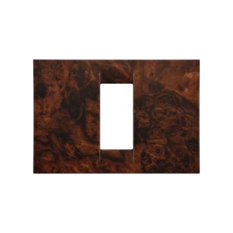 PLAQUE 1 POS.RONCE DE NOYER SYSTEM VIRNA GEWISS GW22271