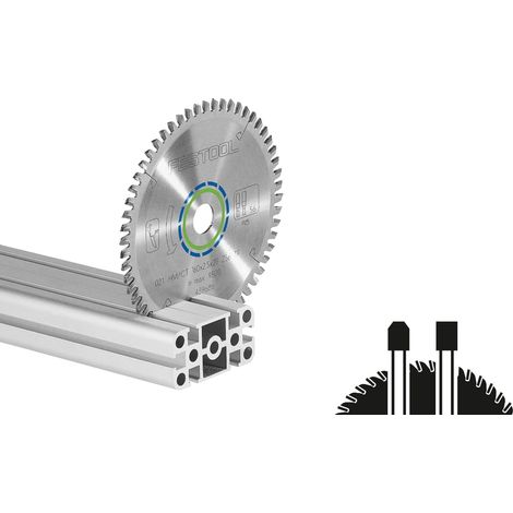 Lame de scie circulaire ALUMINIUM/PLASTICS HW 230x2,5x30 TF76 (1/2)