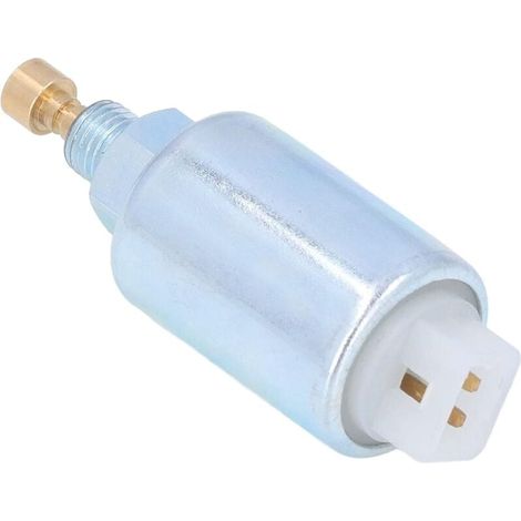 Electrovanne pour tondeuse à gazon, installation facile Electrovanne de coupe de carburant en fer Résistant à l'usure Exquis pour 499161498231 496592 695423 699915 699916 699878 (1/4)