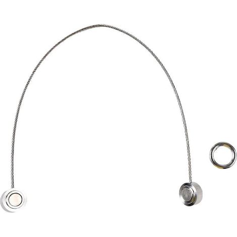 Attache-rideaux magnétique en acier inoxydable tendance, pince de fixation pour rideaux, décoration intérieure