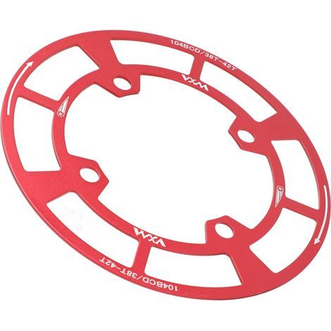 Protection de pédalier en alliage d'aluminium pour pignons de vélo, anti-poussière et anti-rayures, accessoires de rechange pour vélos (1/5)
