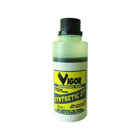 Olio Sintetico Vigor Miscela Motori 2T Ml. 100 conf. 24 Pz
