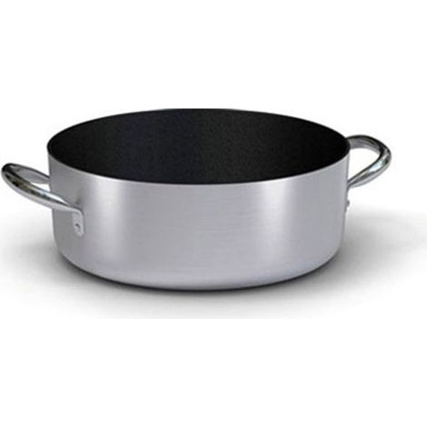 Casseruola bassa antiaderente professionale con 2 manici cm 36