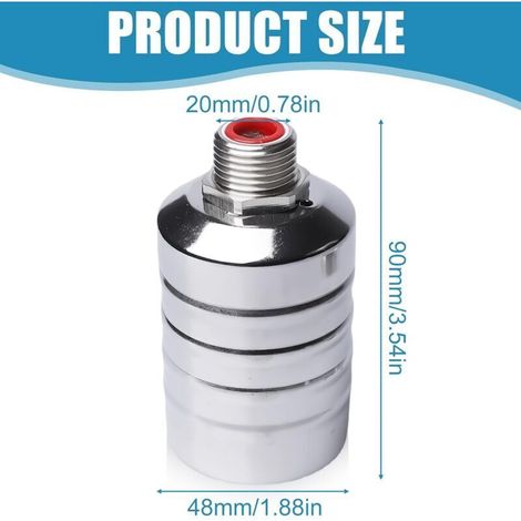 Lot de 2 robinets flotteurs 3/4" basse pression, en acier inoxydable 304, vanne de contrôle automatique du niveau d'eau, robinet à boisseau ASIN: B0DP4ZH6X6 (1/3)