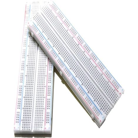 Irovami Kit de 2 plaques d'essai sans soudure 830 points pour prototypes de circuits imprimés MB-102 (1/3)