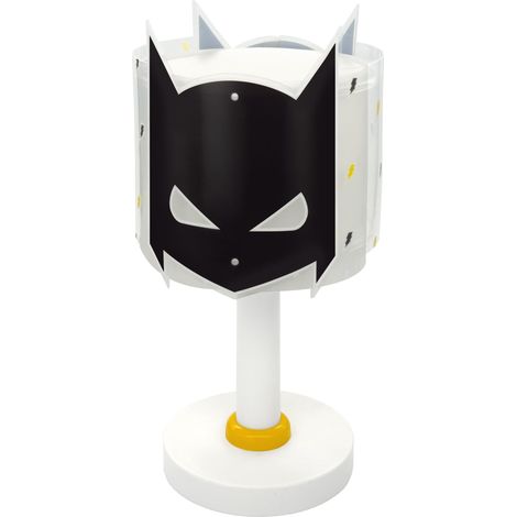 Lampe de chevet ou de table enfant Dark Hero Super-héros, 61801N, G4 - LED 4 W - Ampoule incluse, Noir (1/5)