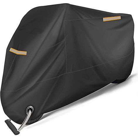 XL motorcycle cover, anti-theft, waterproof, dustproof and rainproof, universal outdoor cover for motorcycles and scooters (1/5)