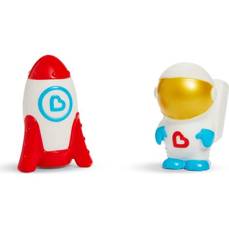 Munchkin Galaxy Buddles Water Safe Light up Bath Toy Set  Baby Essentials Baby Bath Toys for Babies and Children  Lights up Bath Toy Set  2 Pack (1/4)