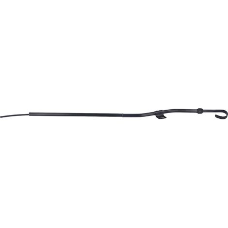 Jauge d'huile tube en acier inoxydable outil de niveau d'huile remplacement pour moteur Ford 302 351C Cleveland noir (1/5)