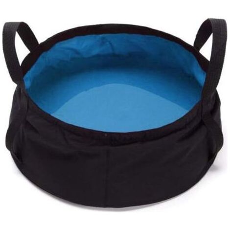 Bassin Pliable Portable Étanche Seau Pliant Camping Extérieur Peche Voyage 8.5 litres (1/5)