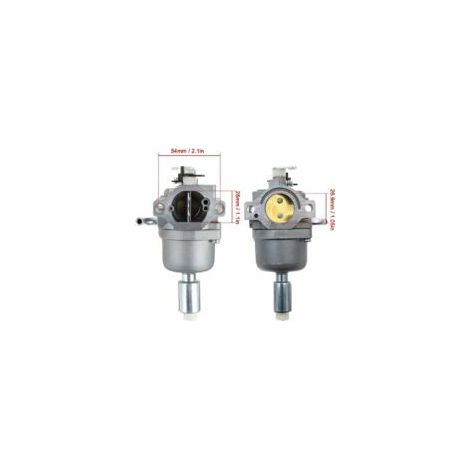 Carburateur de remplacement - Pour moteurs Briggs & Stratton 594593, 591731, 590400, 796078, 498811, 794161, 795477 - Convient aux moteurs de 14,5 à 21 CV - Comprend joint, filtre à air et durite d'es