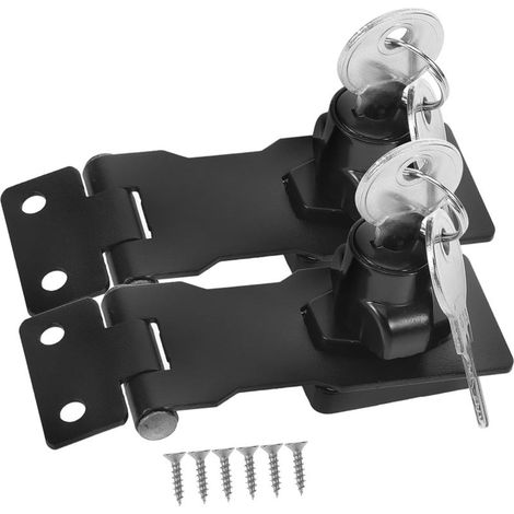 Lot de 2 loquets porte placard Yardenfun en acier inoxydable (1/5)