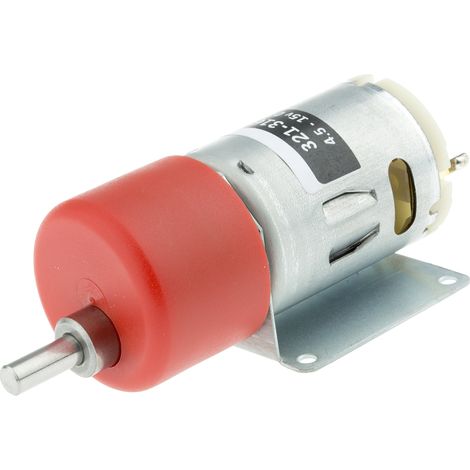 Motoréducteur CC RS PRO, 12 V c.c., 19,8 W, 290 tr/min, dia. de l'arbre 6mm ( Prix pour 1 ) (1/2)