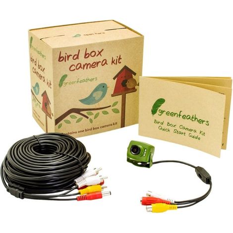 Bird Box Camera with Night Vision & 20m Cable