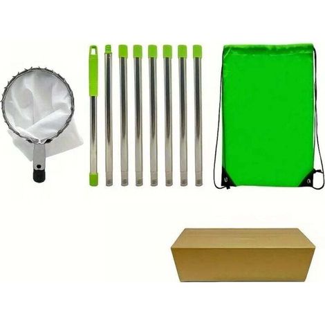 Telescopic Pole Removable Fruit Picker Picks Apples Cherries (1/4)