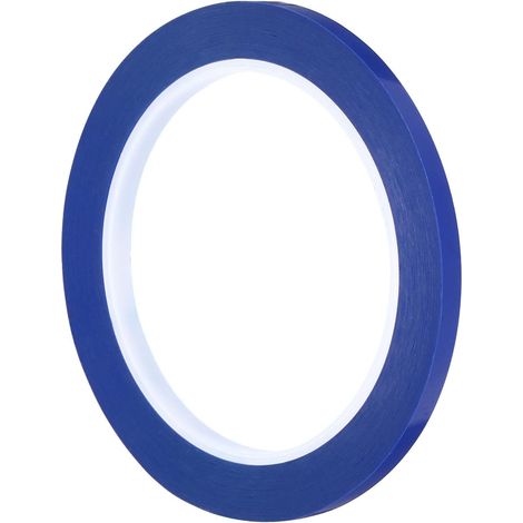 6mm x 55 Mètres Ruban Graphique Pour Tableau Blanc Bleu Ruban De Marquage À Quadrillage Ligne De Graphique Pinstripe (1/5)