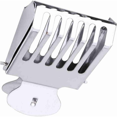1 pièce pince cage attrape reine abeille acier inoxydable 5x1.8x7 cm outil apiculture (1/5)