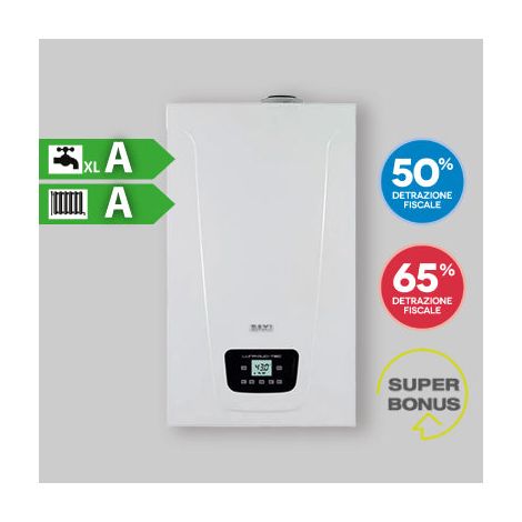 Caldaia murale a condensazione per riscaldamento e produzione di ACS - Baxi LUNA DUO TEC E 33 (1/4)