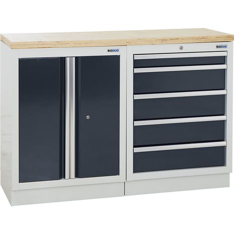 FRANKEL kaiserkraft, Armoire modulaire, 1 armoire, 5 tiroirs,