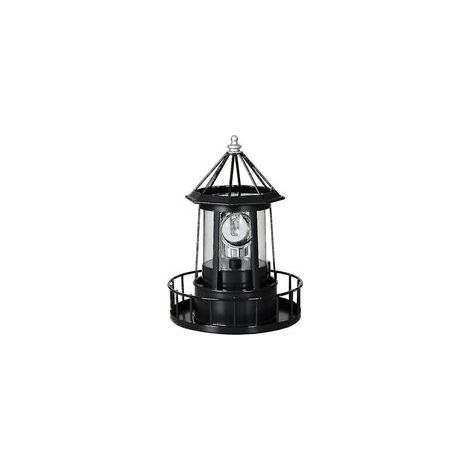 Phare solaire LED, lampe de jardin rotative à 360 degrés (1/5)