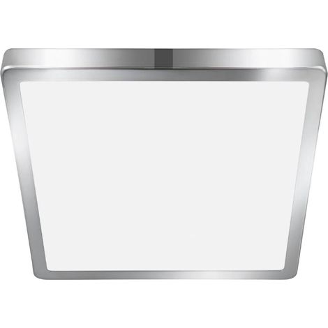 Plafonnier Lampe de bain Lampe de bain FUEVA 5 CHROME L: 28.5 B: 28.5 H: 3CM IP44 4000K (1/3)