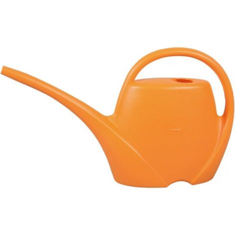 1 Arrosoir Plastique 1,7 L Bec Long Poignée Ergonomique Orange Intérieur Extérieur Jardin (1/5)
