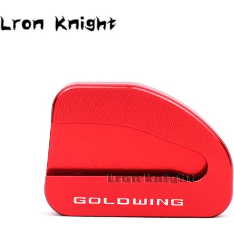 (Rouge) Compatible avec HONDA GL1800 Goldwing 1800 GL 1800 F6B 2002-2017 Moto - Béquille latérale CNC - Extension de béquille - Plaque de support maxpower (1/4)