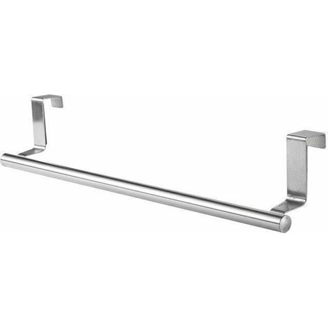 Porte-Serviettes de Salle de Bain Porte Torchon Cuisine Accroche Torchon Porte Serviette pour Porte sans Perçage Porte-Serviettes de Cuisine (1 Pièces,23×6.2cm)