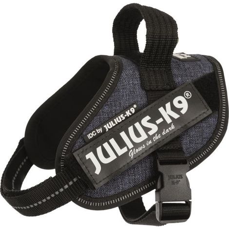 Harnais idc®power XS/mini-mini: 40-53 cm/22 mm, bleu jean (1/5)