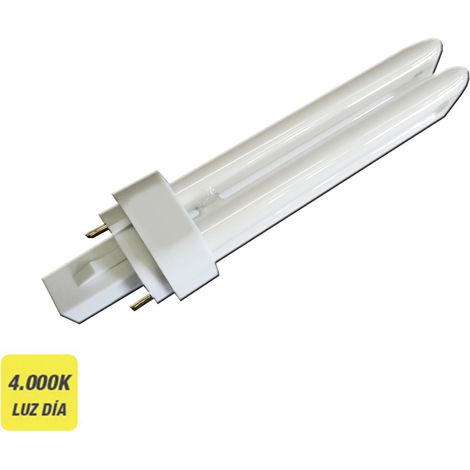 Bombilla bajo consumo lynx 26w 2 pins g24d-3 840k luz dia 16,9cm osram