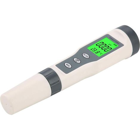 3-in-1-Wassertester: TDS-Messgerät, digitales TDS-, pH- und Temperaturmessgerät für Trinkwasser, Schwimmbadwasser und Aquarium (1/4)