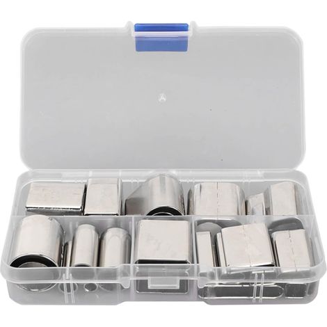 Ensemble De Poinçons Creux De 28 Formes, Outils Rectangulaires en Acier à Haute Teneur en Carbone pour Le Cuir (1/5)