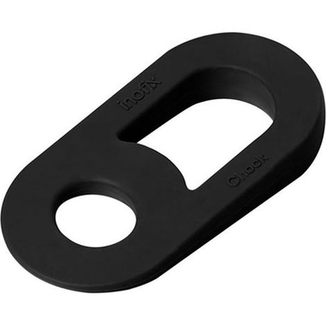 INOFIX cuña puerta chock negro grafito granel , Cuña retenedora para puertas Chock Inofix Solución perfecta para evitar portazos indeseados causados por corrientes de aire
