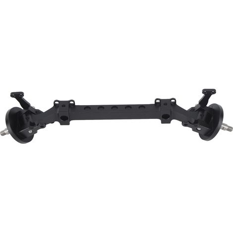 Biellette de direction d'essieu avant en alliage d'aluminium pour tracteur-remorque RC Tamiya 1/14, noir (1/5)