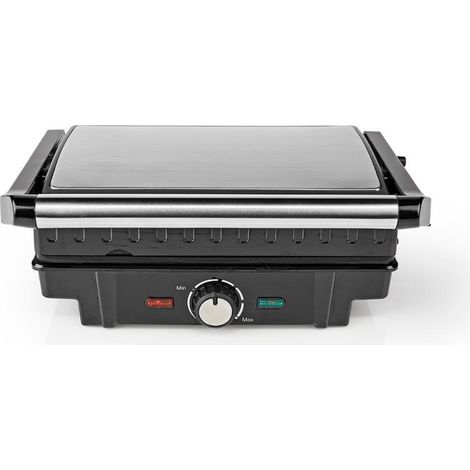 Nedis KAGR151FSR Griglia elettrica nera 1600W compatta (1/5)