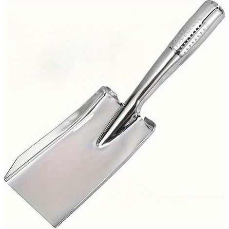 1 truelle de jardin en acier inoxydable de 27,6 cm, pelle à main à tête carrée, outil pour creuser, planter, transplanter, désherber, ameublir le sol, outil de jardinage pour intérieur et extérieur (1/5)