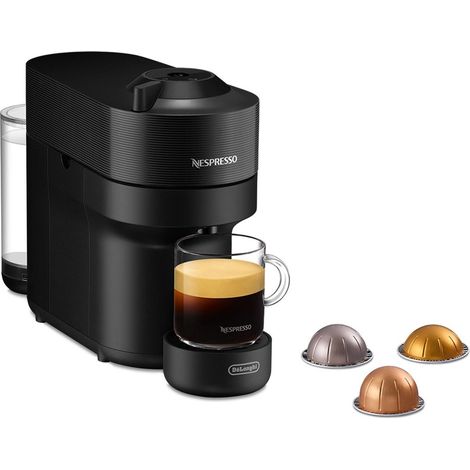 Delonghi – Machine à café à capsule Nespresso Vertuo Pop – Puissance 1260W – 5 tailles de tasses programmables – Technologie Centrifusion